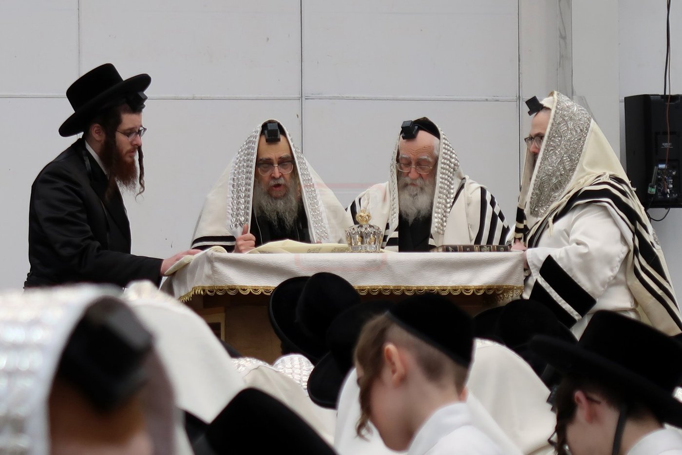 פורים בחצה"ק סאטמר