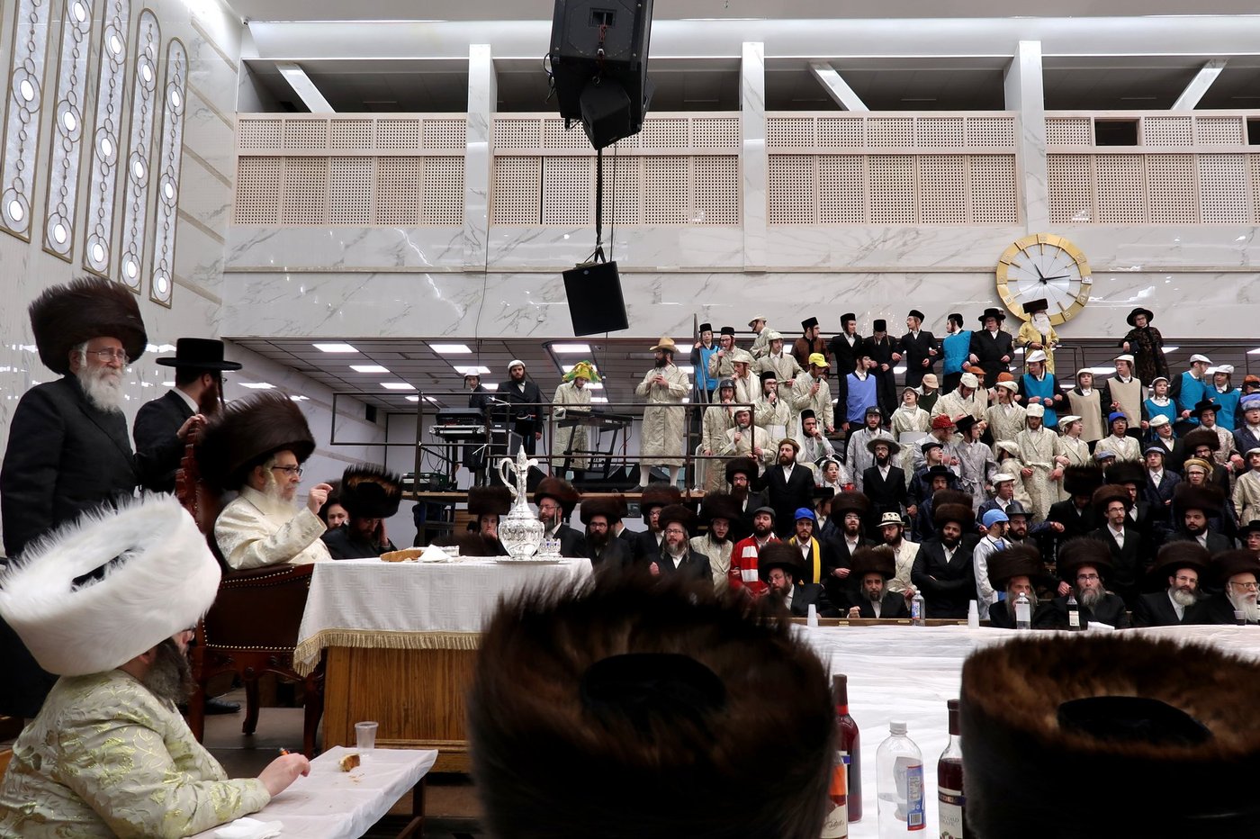 פורים בחצה"ק סאטמר