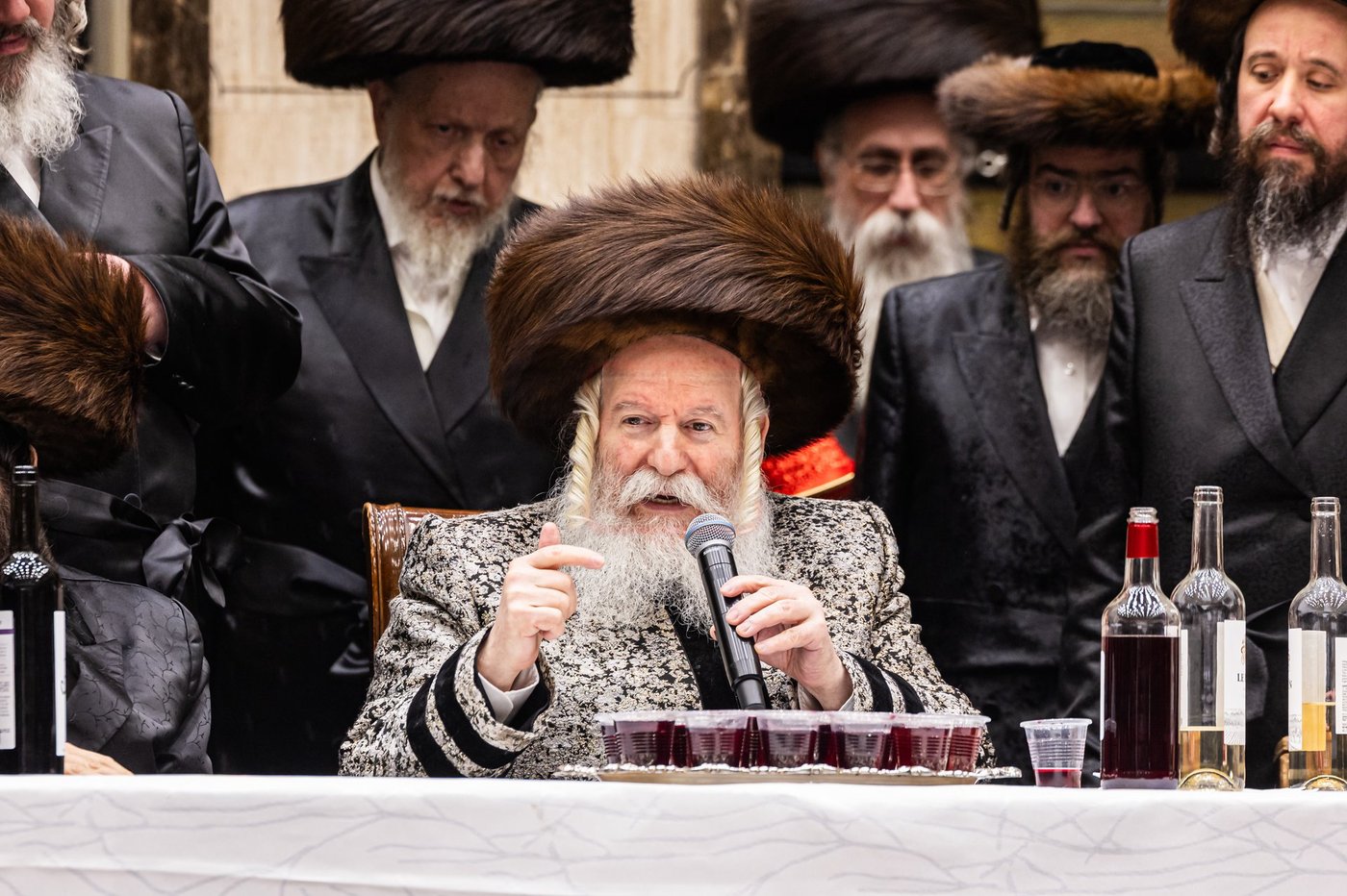 פורים בחצה"ק באבוב