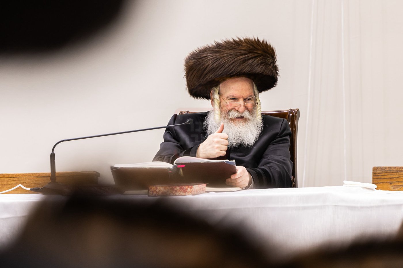 פורים בחצה"ק באבוב