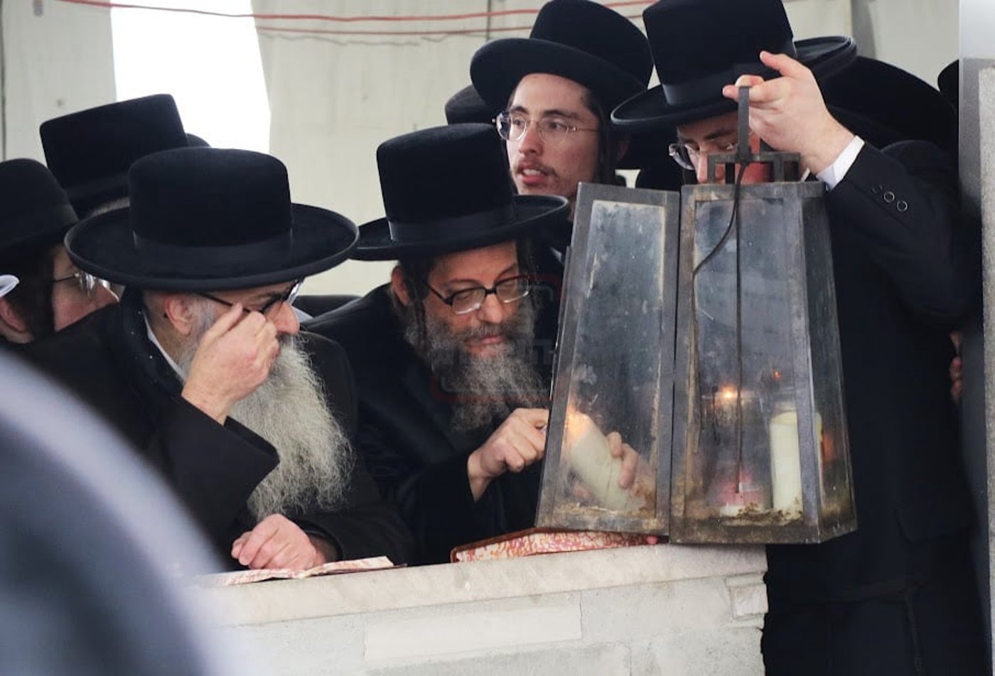 הרבי מסקולען לייקווד על ציונו של אביו זצ"ל