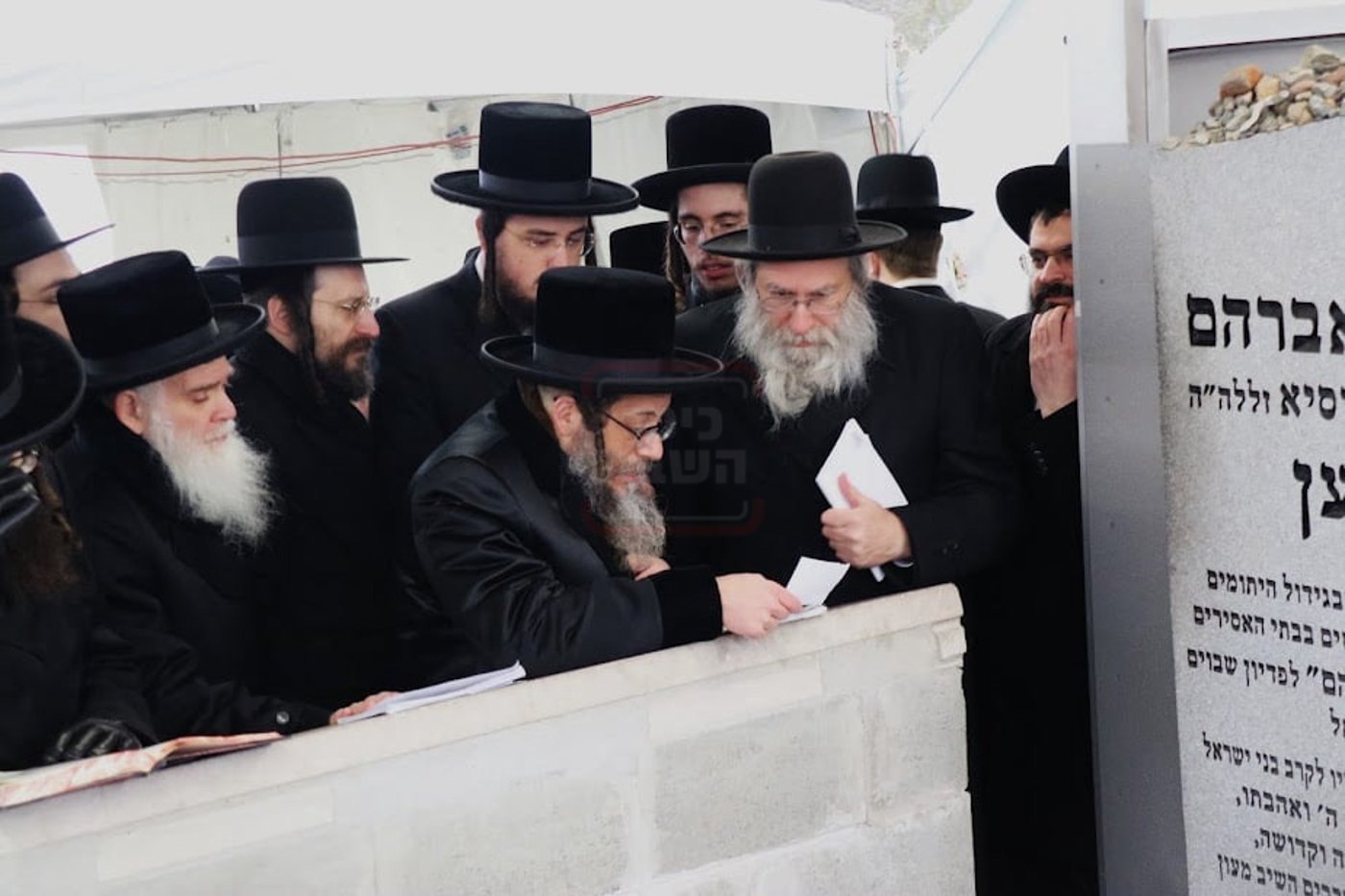 הרבי מסקולען לייקווד על ציונו של אביו זצ"ל