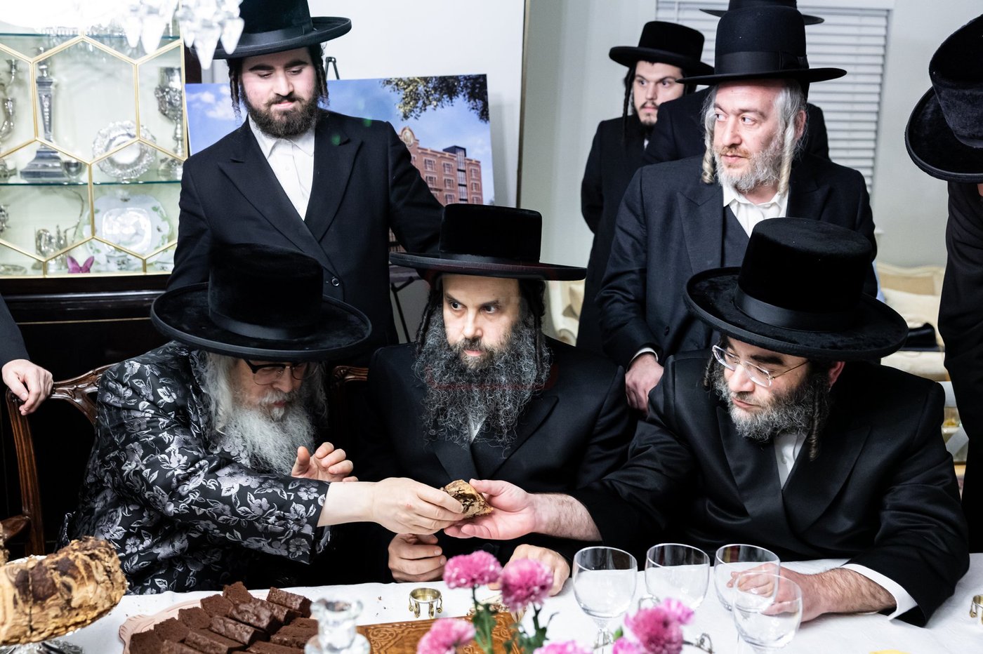 המעמד בסאטמר לכבוד ר' משה גבאי