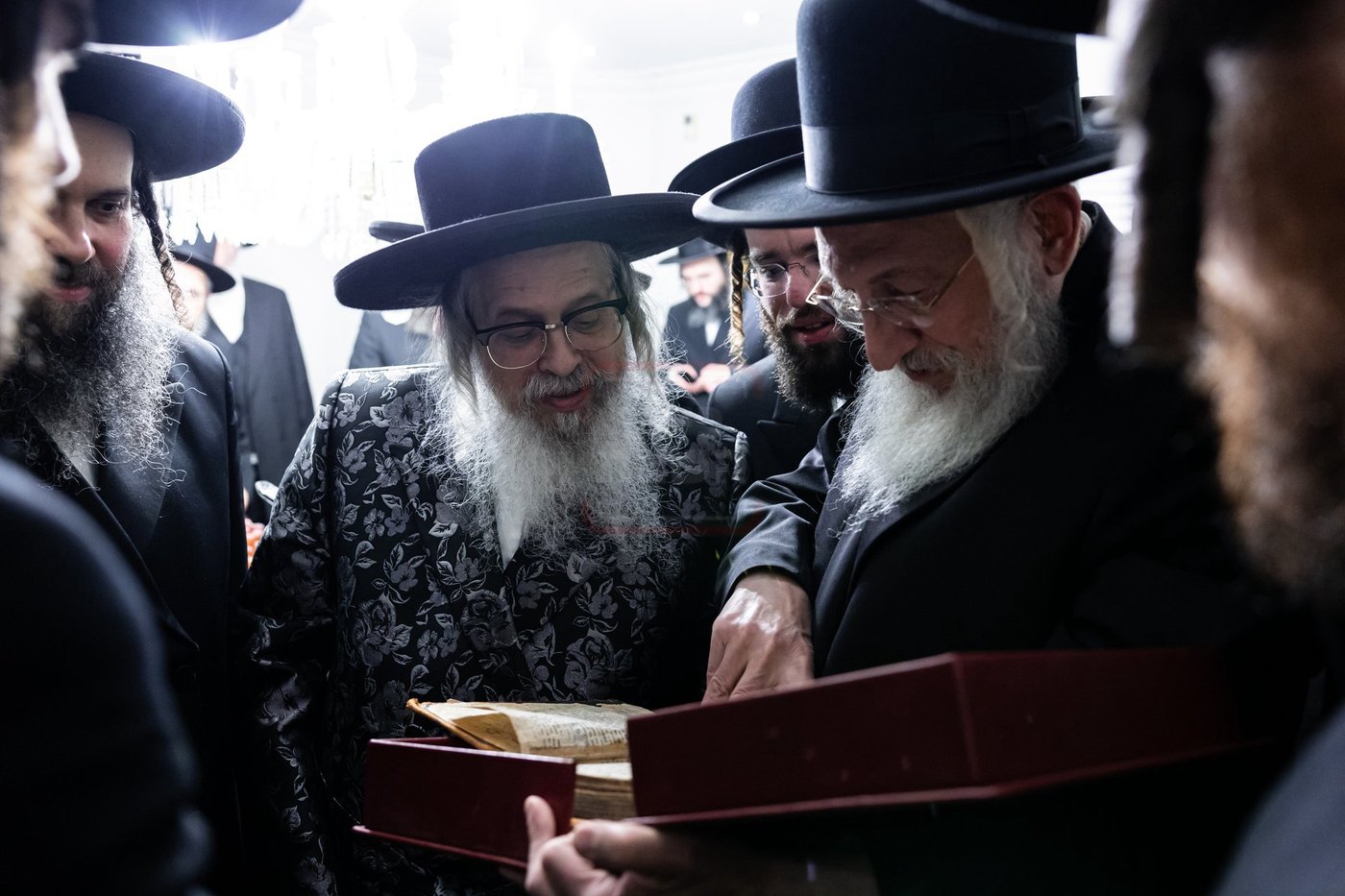 המעמד בסאטמר לכבוד ר' משה גבאי