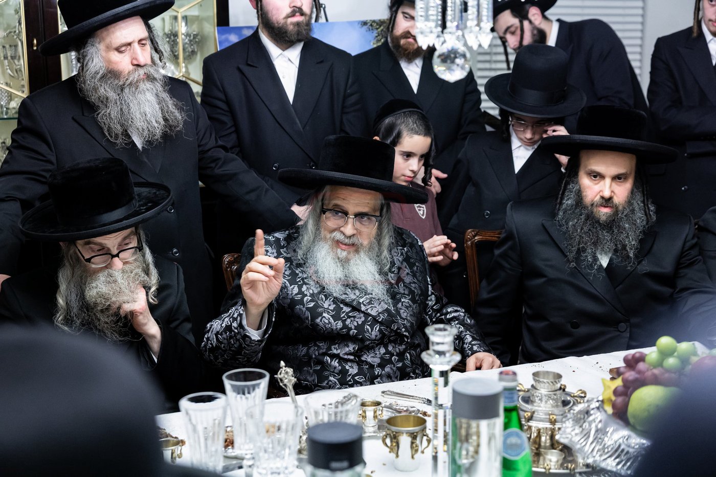 המעמד בסאטמר לכבוד ר' משה גבאי