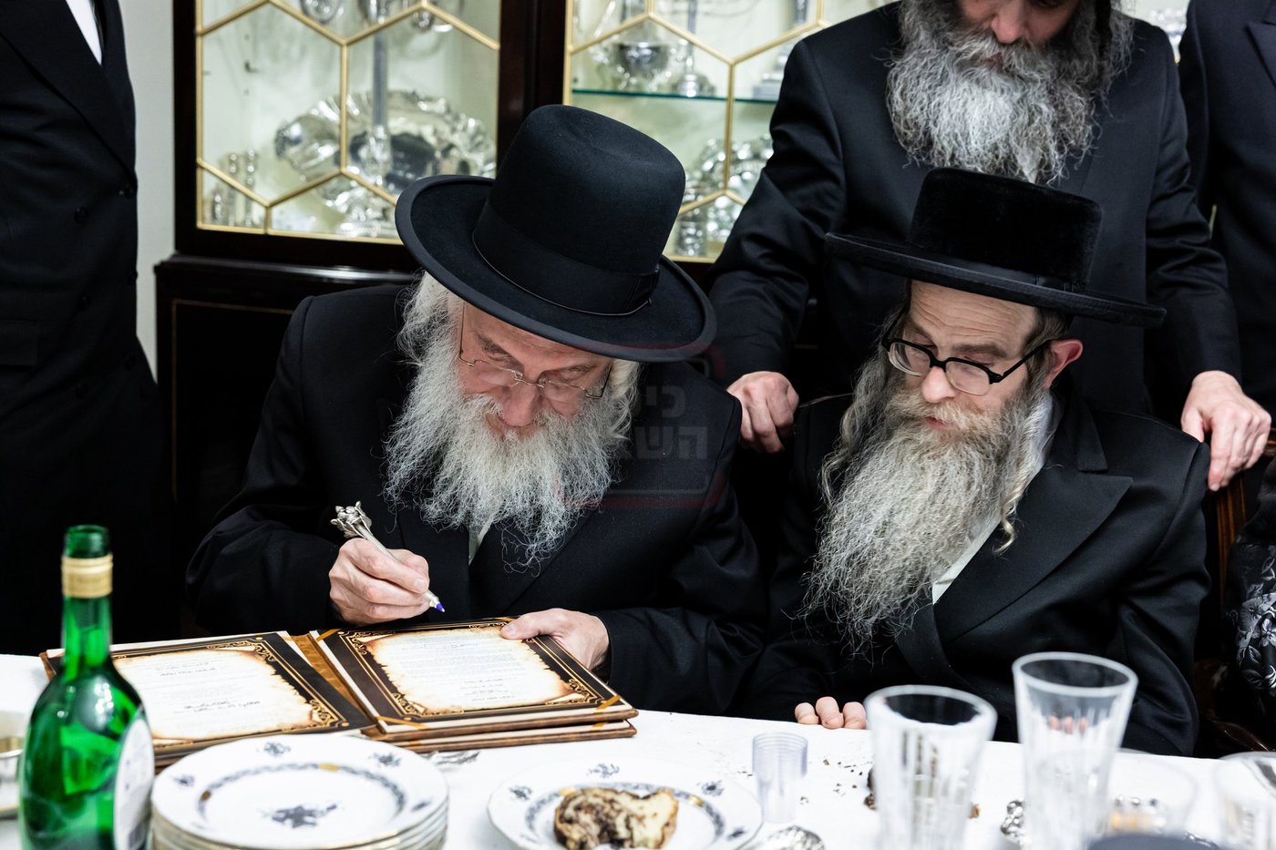 המעמד בסאטמר לכבוד ר' משה גבאי