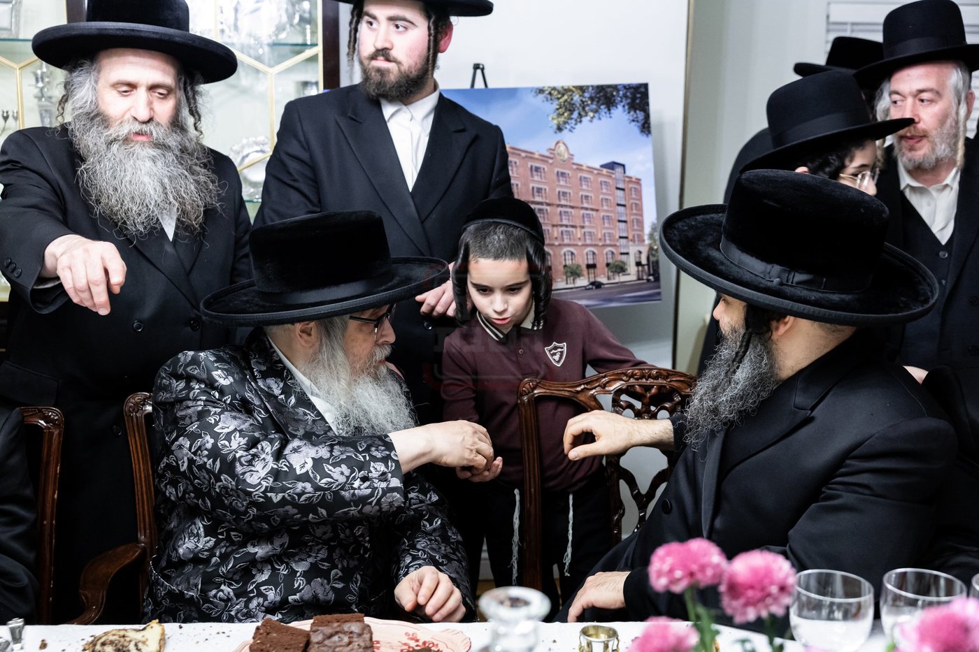 המעמד בסאטמר לכבוד ר' משה גבאי