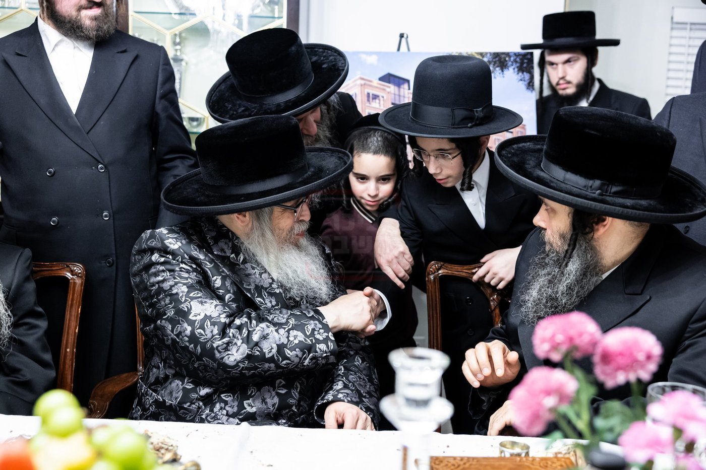 המעמד בסאטמר לכבוד ר' משה גבאי