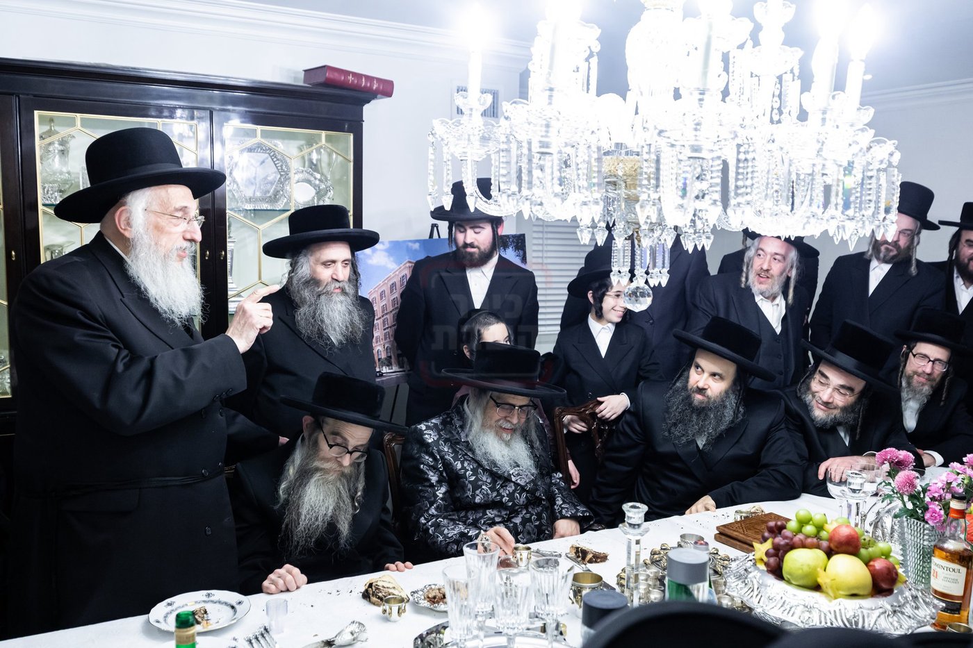 המעמד בסאטמר לכבוד ר' משה גבאי