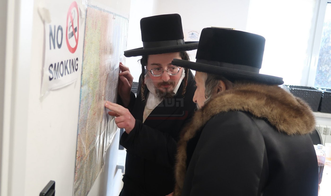 האדמו"ר מסקאליע במסע הקודש לפולין