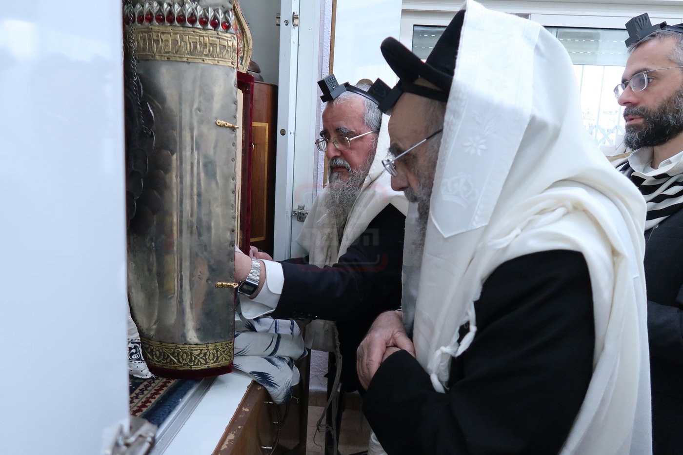 ר"ח ניסן אצל הגאון רבי משה צדקה