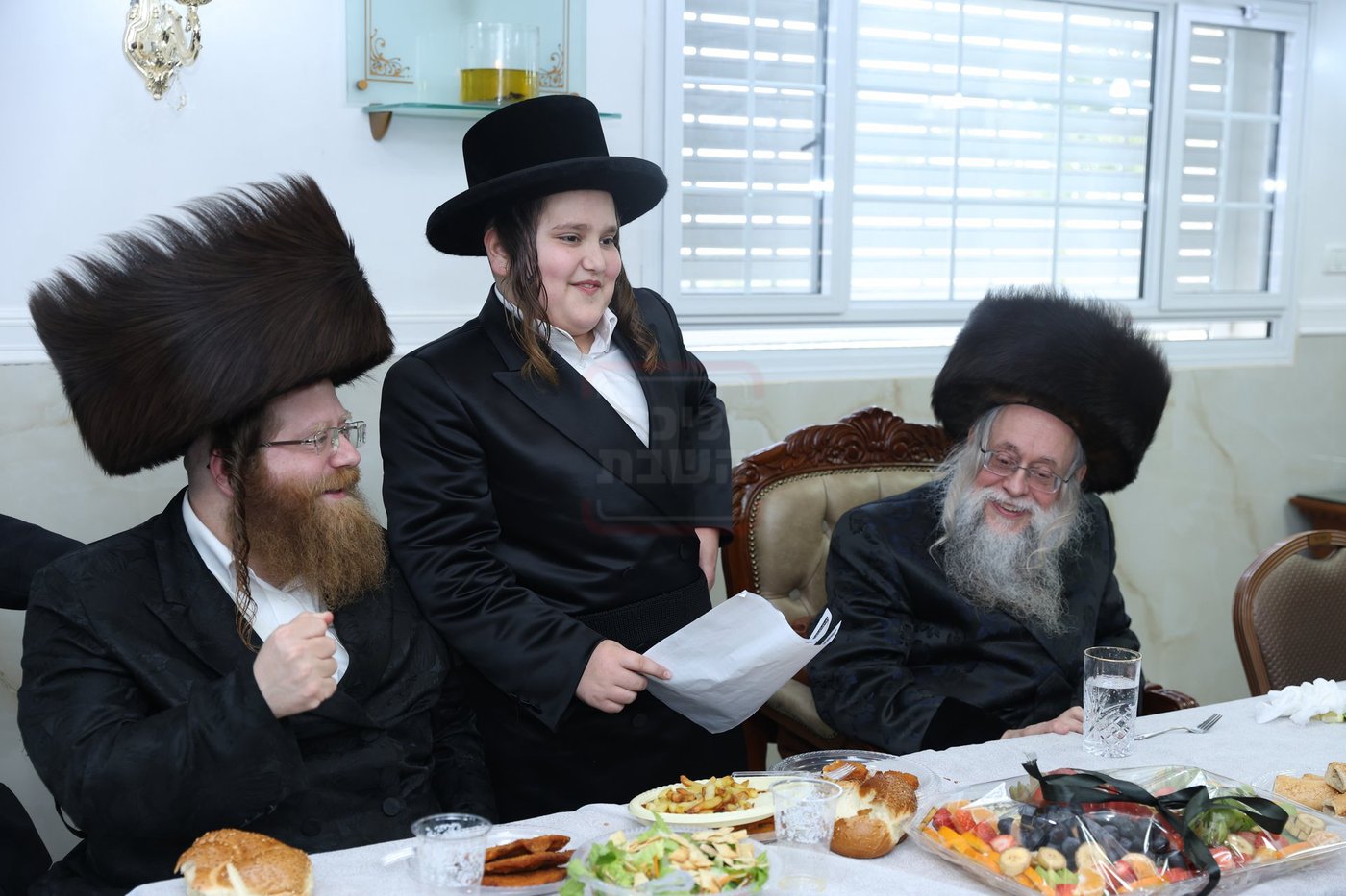 שמחת בר מצווה לנכד הגה"צ רבי יצחק לעזאר