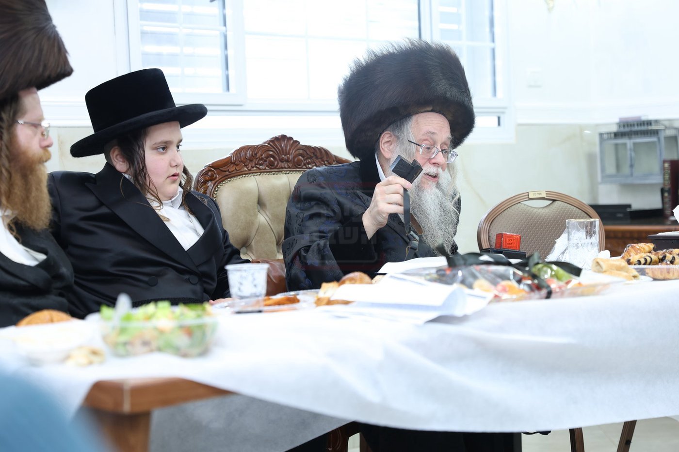 שמחת בר מצווה לנכד הגה"צ רבי יצחק לעזאר