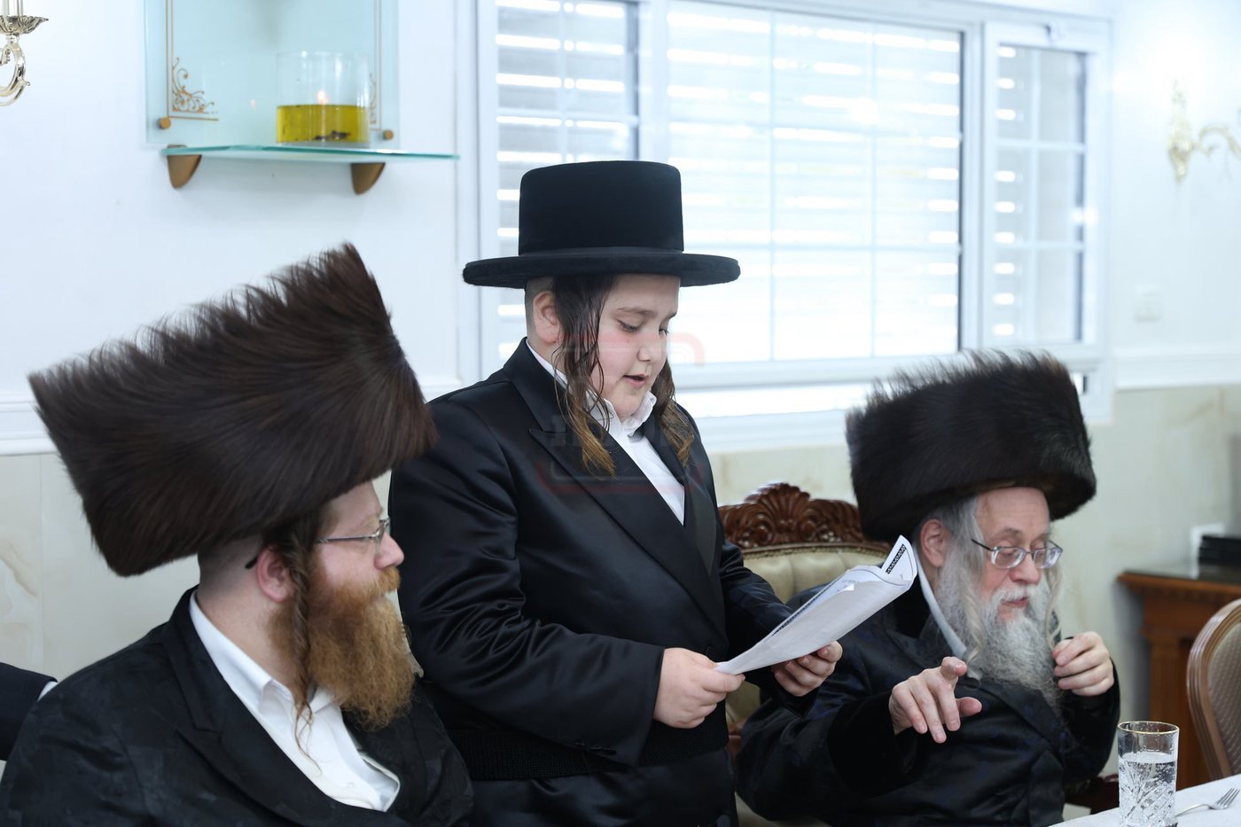 שמחת בר מצווה לנכד הגה"צ רבי יצחק לעזאר