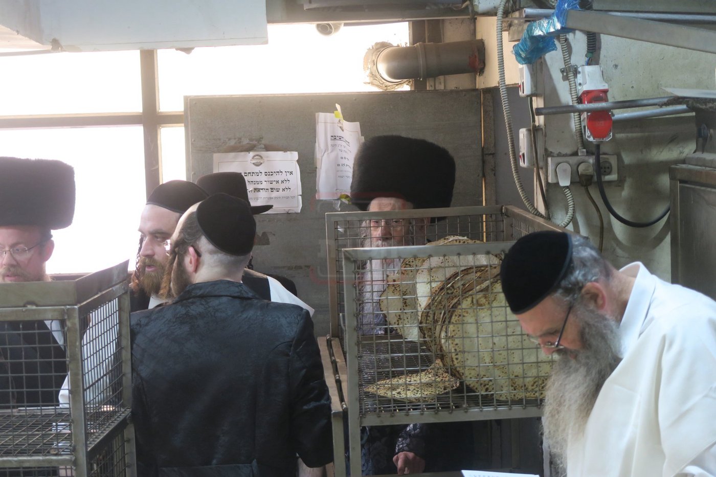 האדמו"ר מאלכסנדר באפיית מצות מצווה