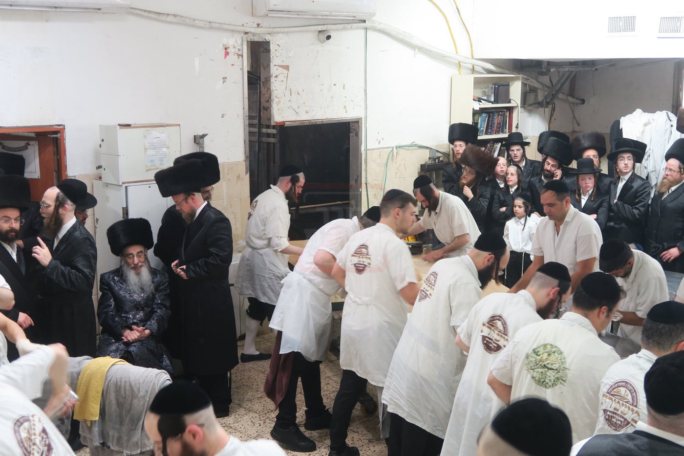 האדמו"ר מאלכסנדר באפיית מצות מצווה