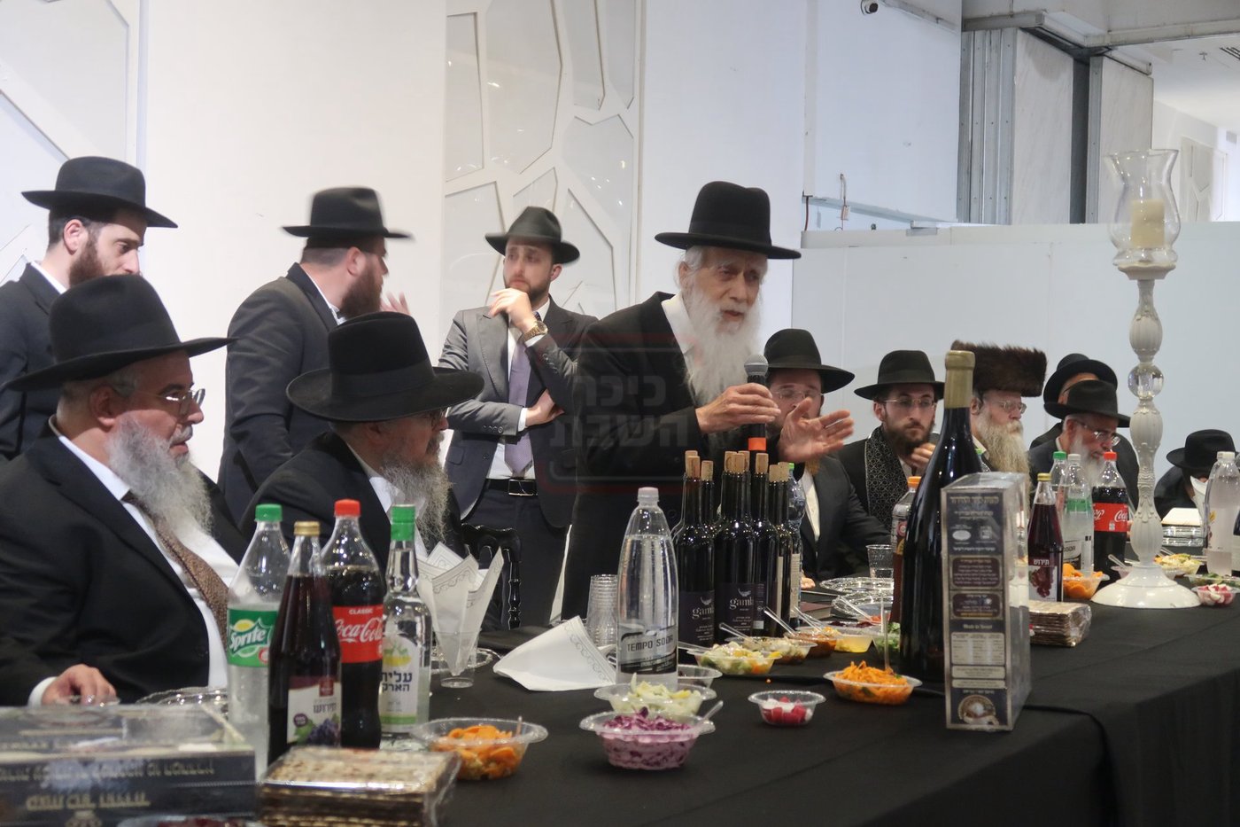 האדמו״ר רבי ישועה ורחמים אבוחצירא בהילולת אביו זצ"ל