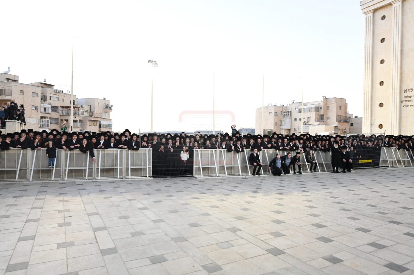 האדמו"ר מבעלזא במעמד שאיבת מים שלנו