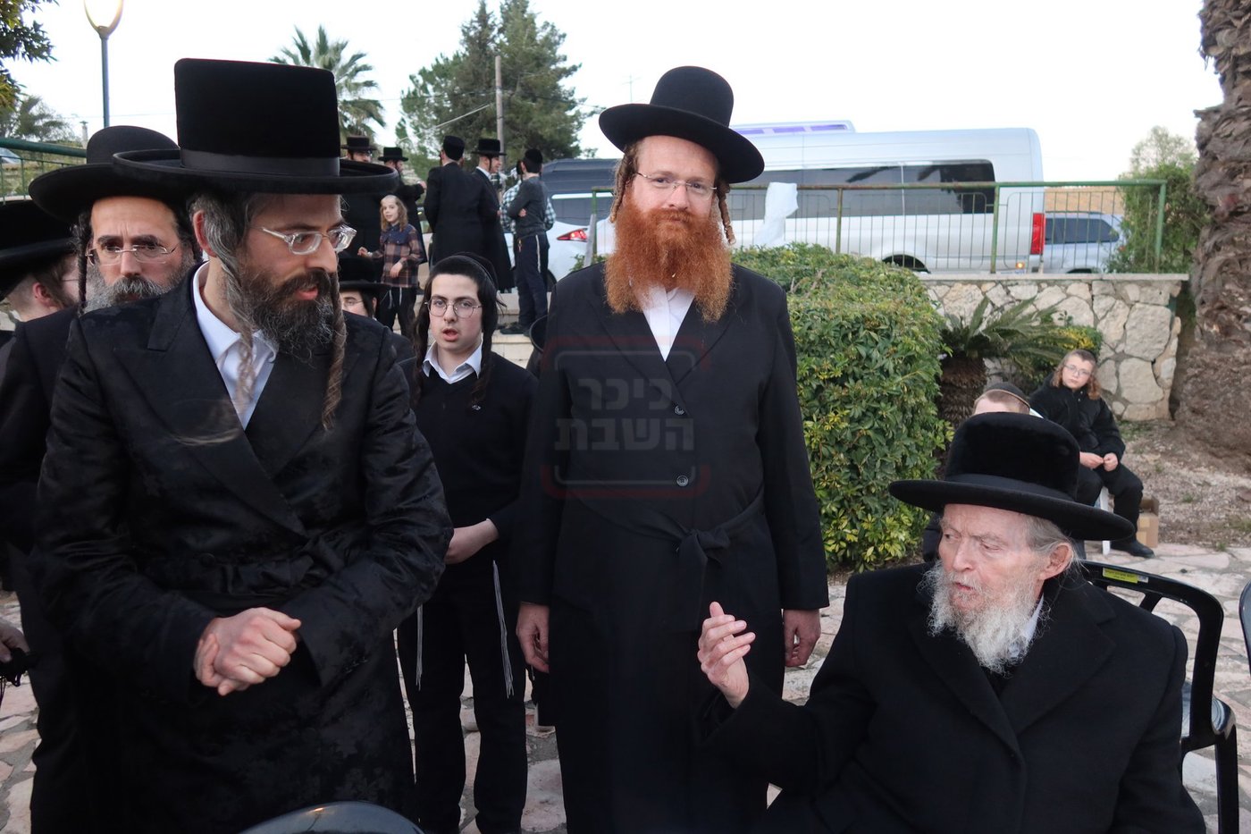 האדמו"ר מזוועהיל בשאיבת מים שלנו