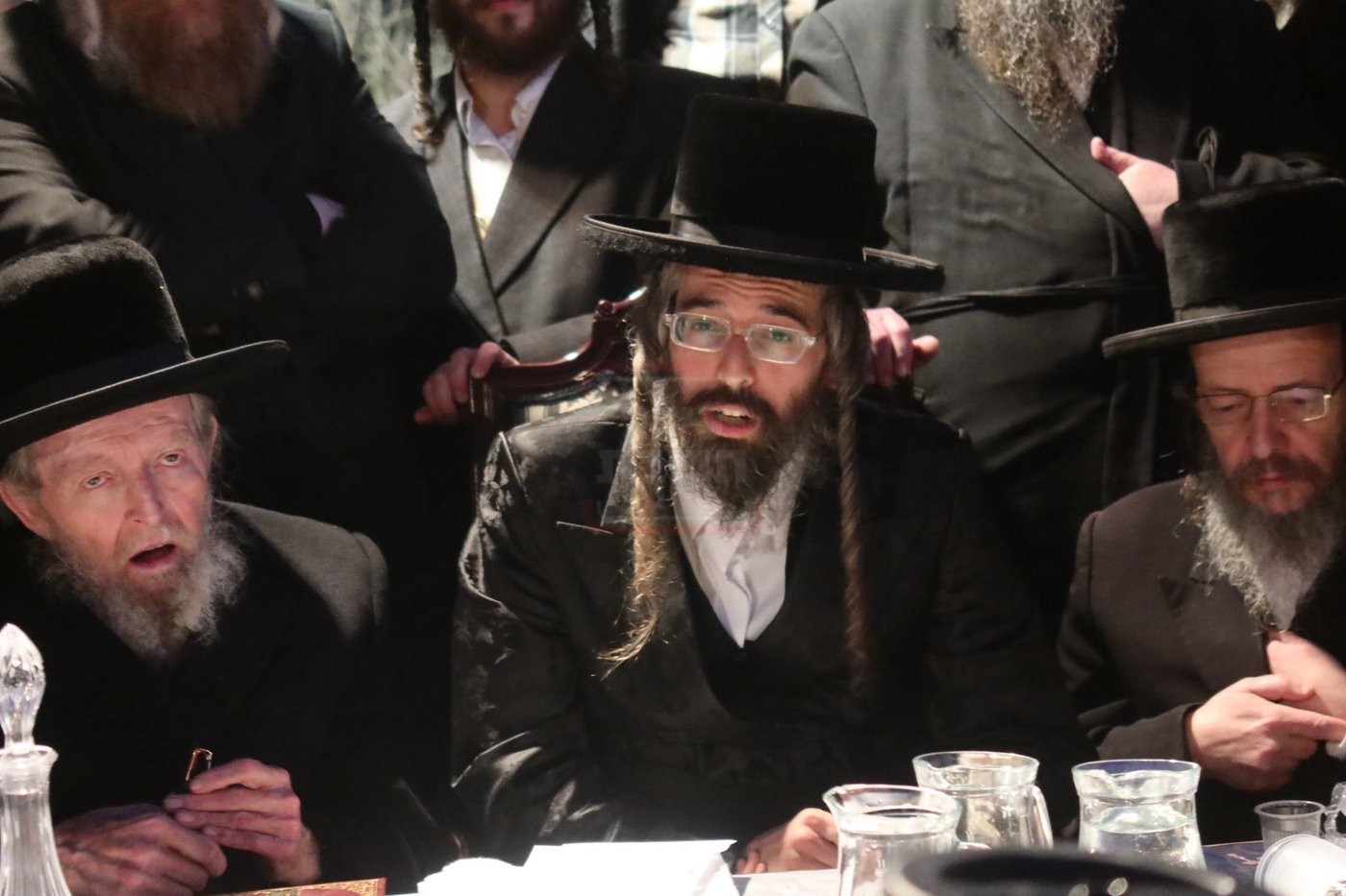 האדמו"ר מזוועהיל בשאיבת מים שלנו