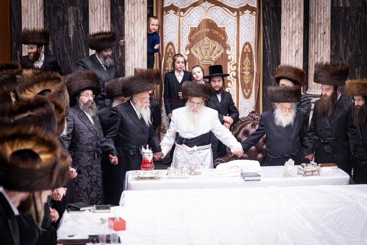 חג הפסח בחצה"ק צאנז קלויזנבורג