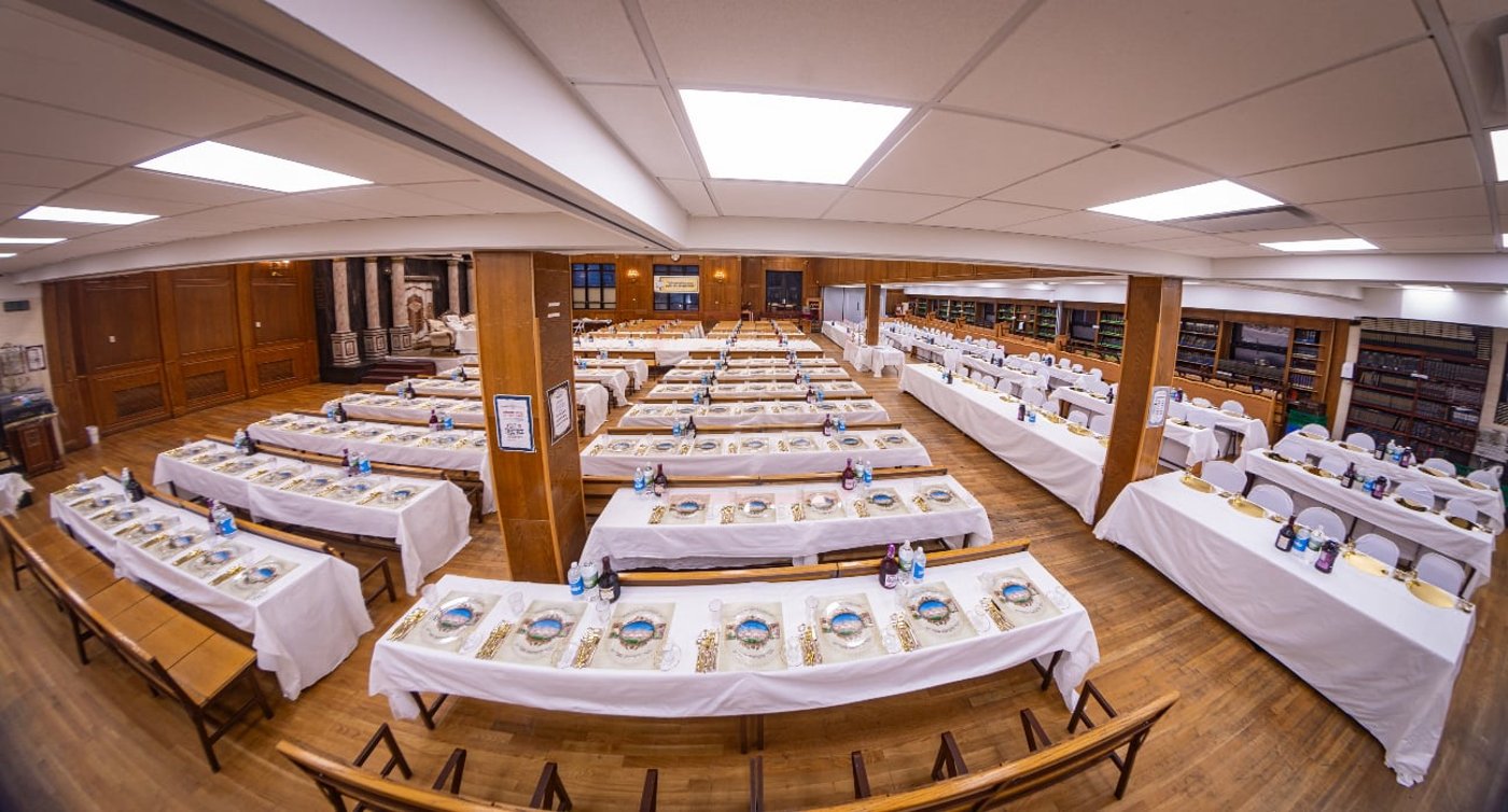 חג הפסח בחצה"ק צאנז קלויזנבורג