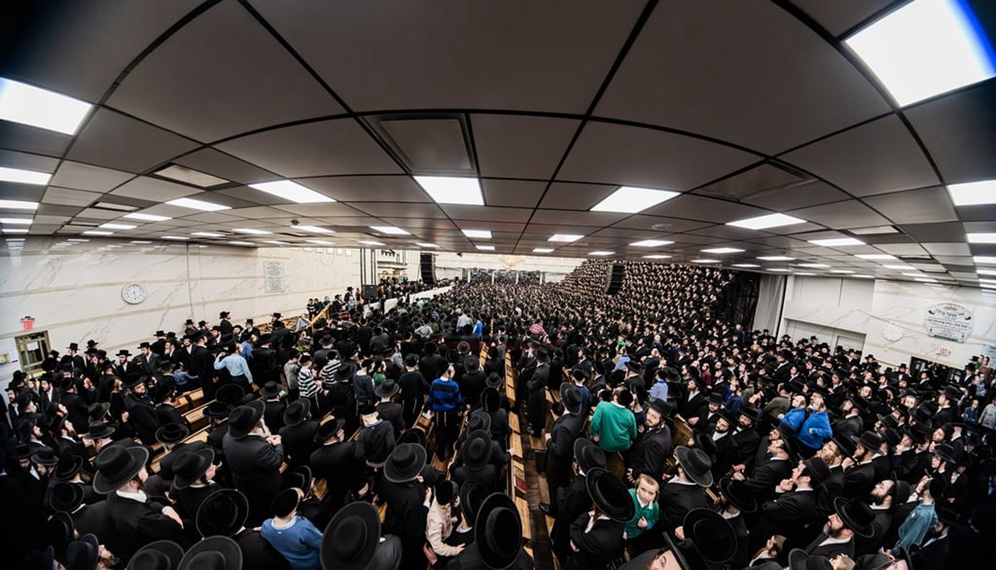 האדמו"ר מסאטמר בשאיבת מים שלנו