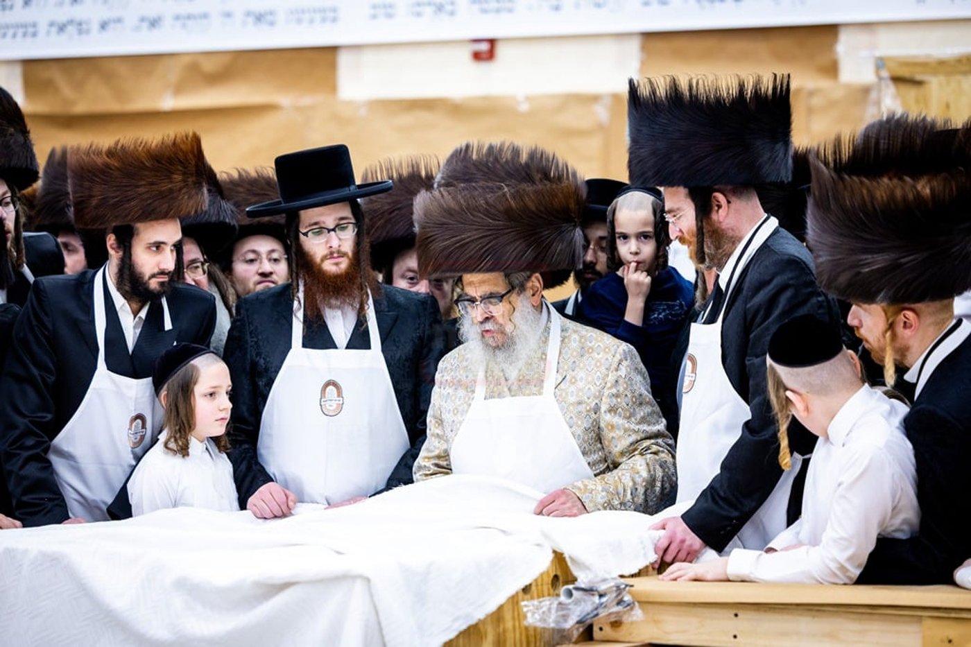 האדמו"ר מסאטמר באפיית מצות מצווה