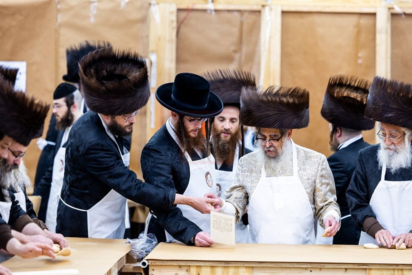 האדמו"ר מסאטמר באפיית מצות מצווה