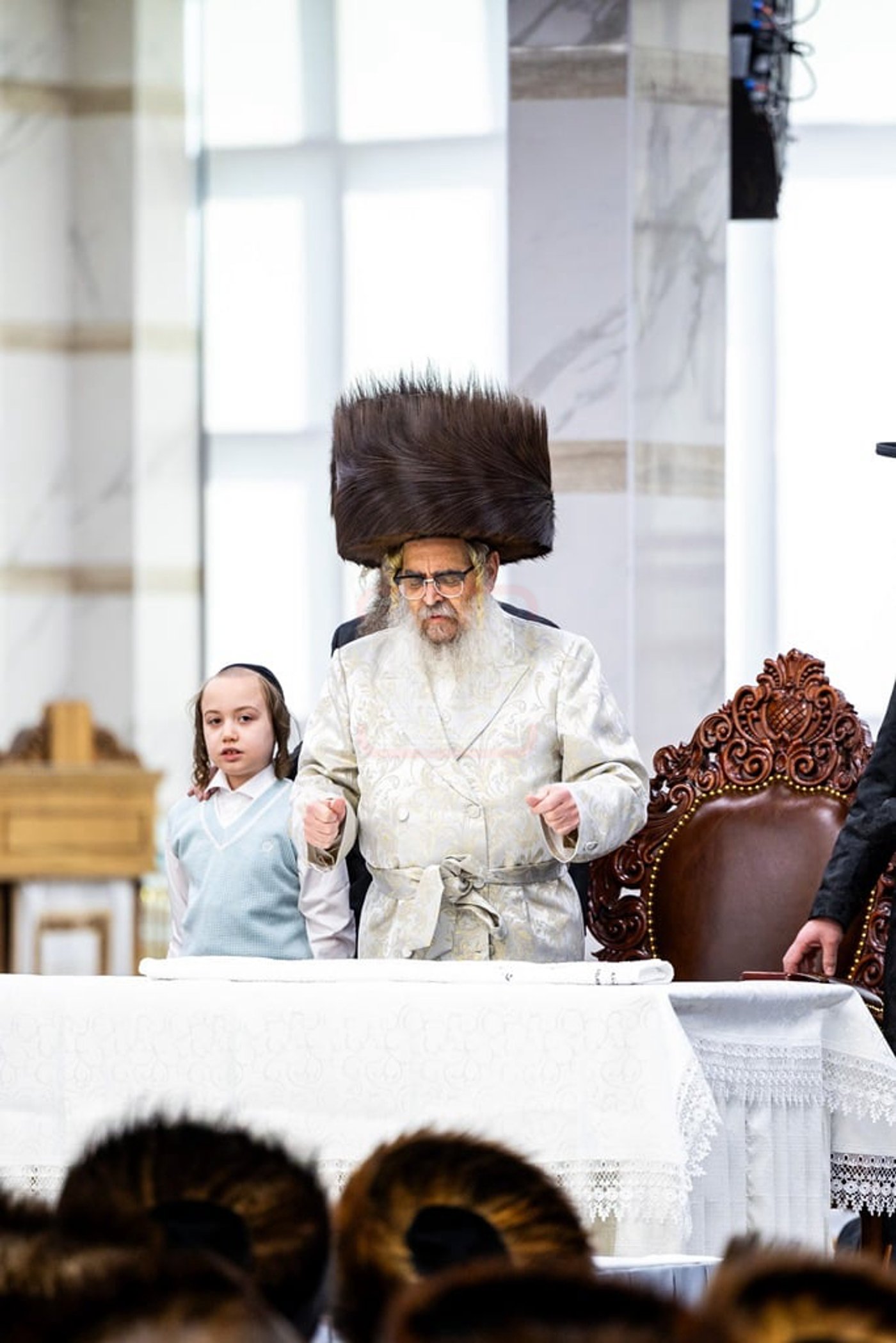 מעמד הפייסות ומסירת מתנות כהונה בסאטמר