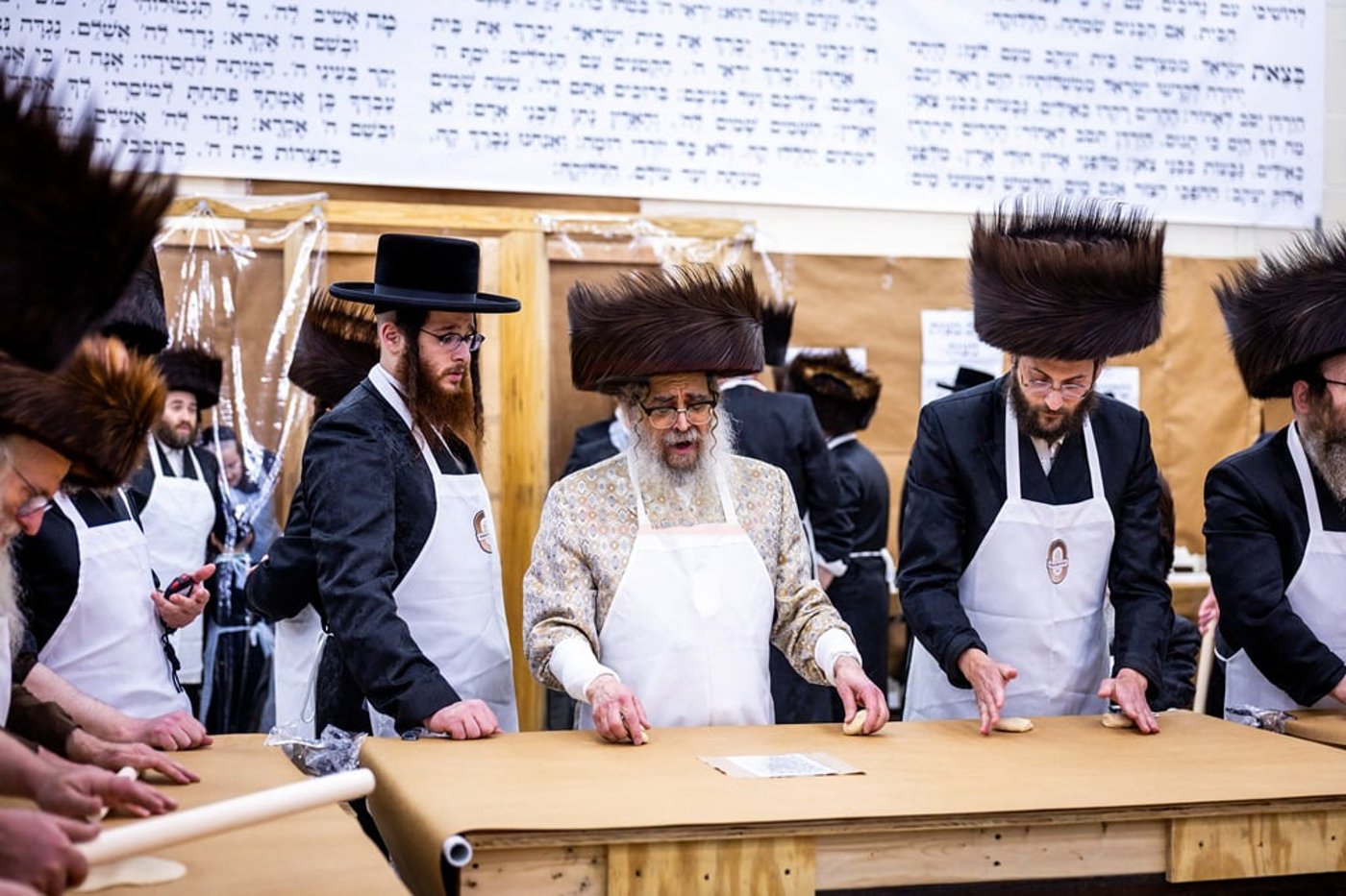 האדמו"ר מסאטמר באפיית מצות מצווה