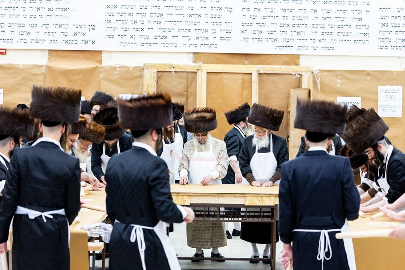 האדמו"ר מסאטמר באפיית מצות מצווה