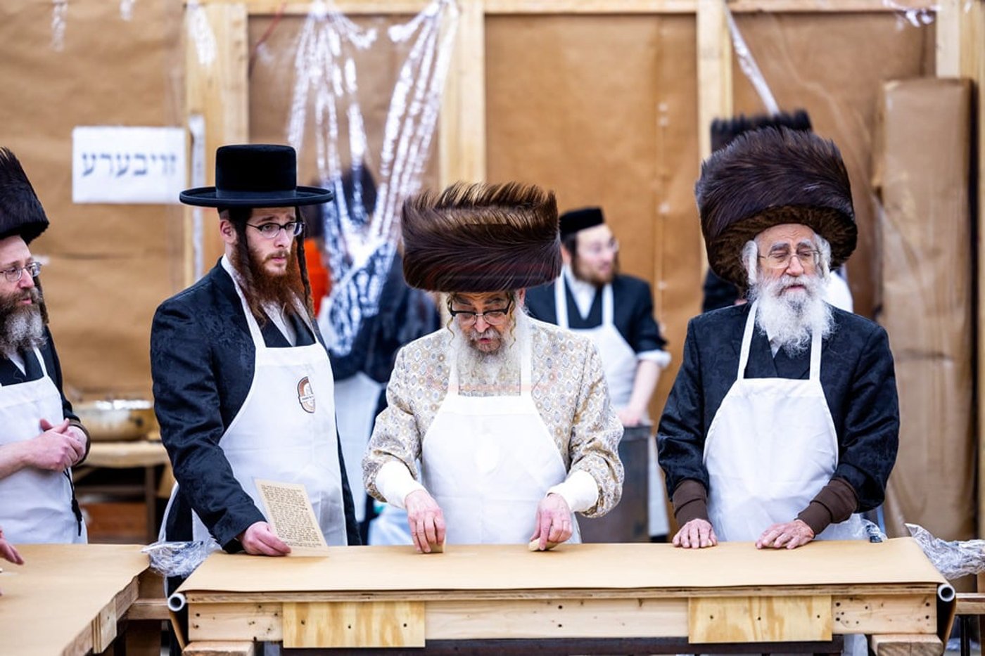 האדמו"ר מסאטמר באפיית מצות מצווה