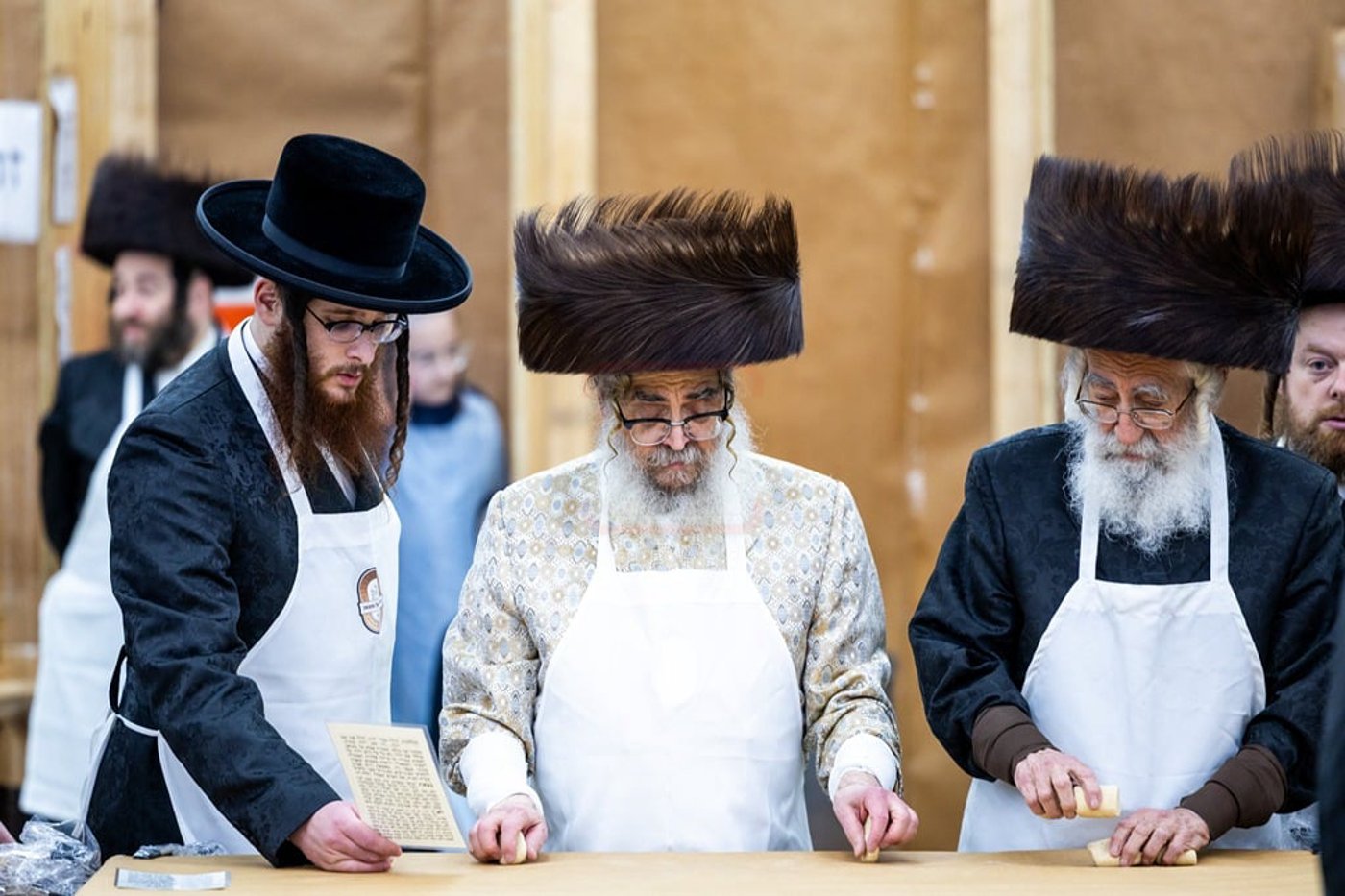 האדמו"ר מסאטמר באפיית מצות מצווה