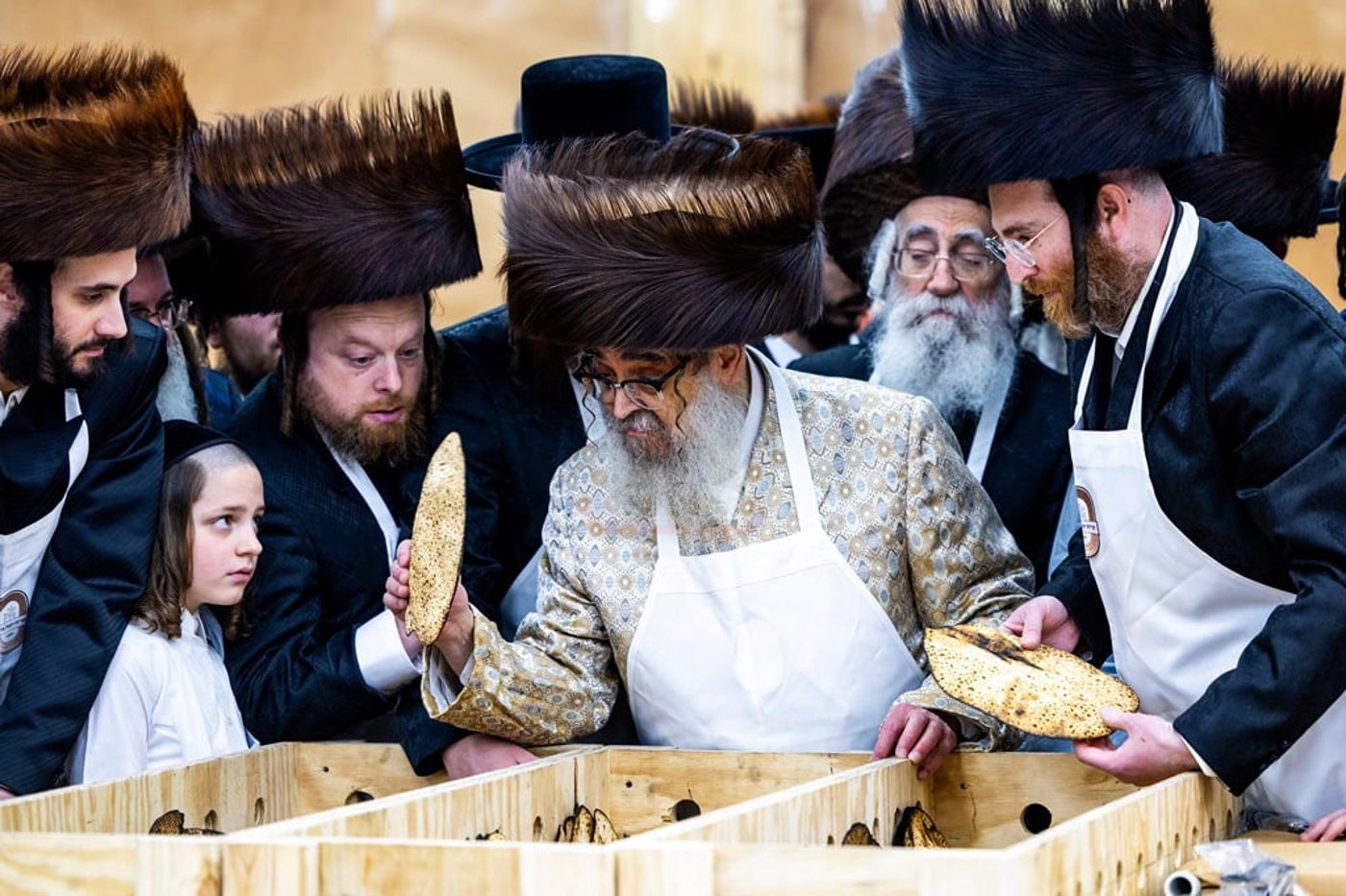 האדמו"ר מסאטמר באפיית מצות מצווה