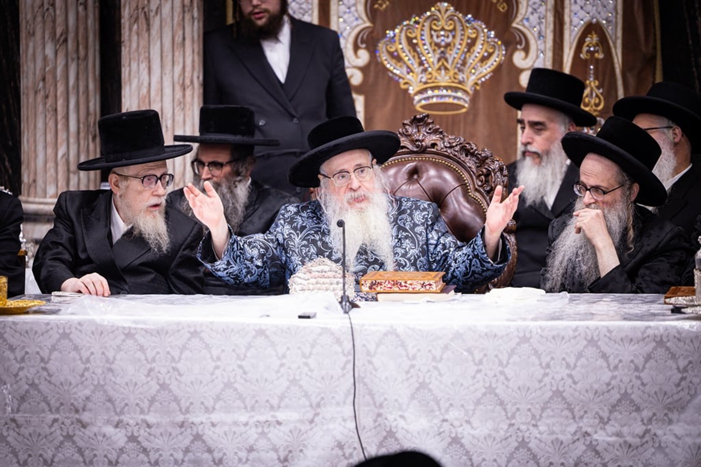 הילולא קדישא בצאנז קלויזנבורג