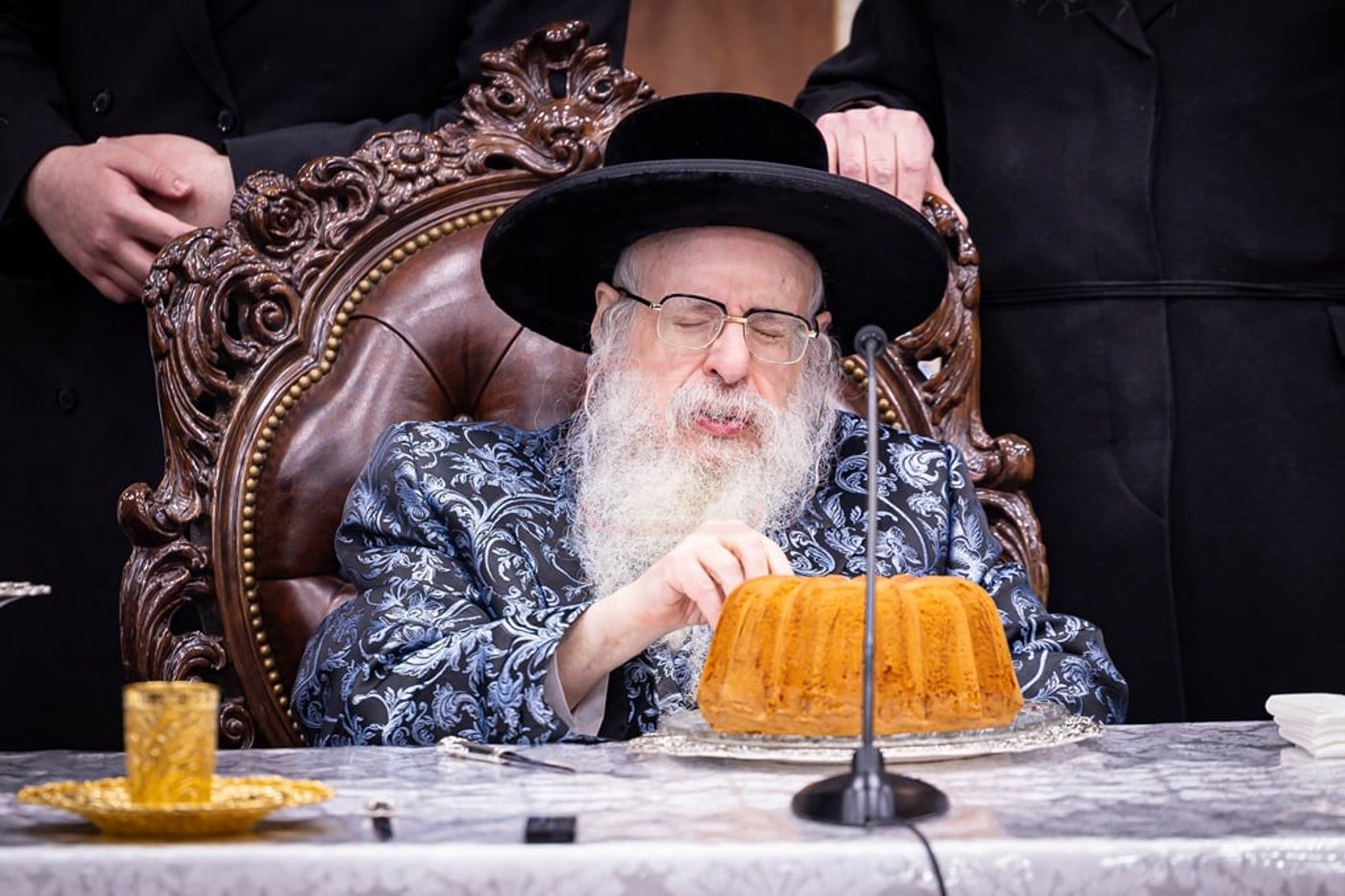 הילולא קדישא בצאנז קלויזנבורג