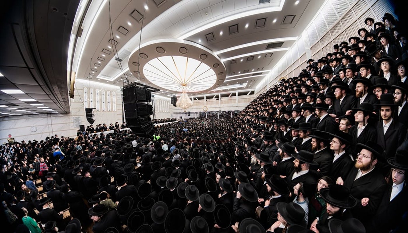 האדמו"ר מסאטמר בשאיבת מים שלנו