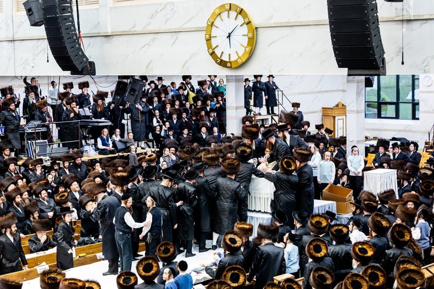 מעמד הפייסות ומסירת מתנות כהונה בסאטמר