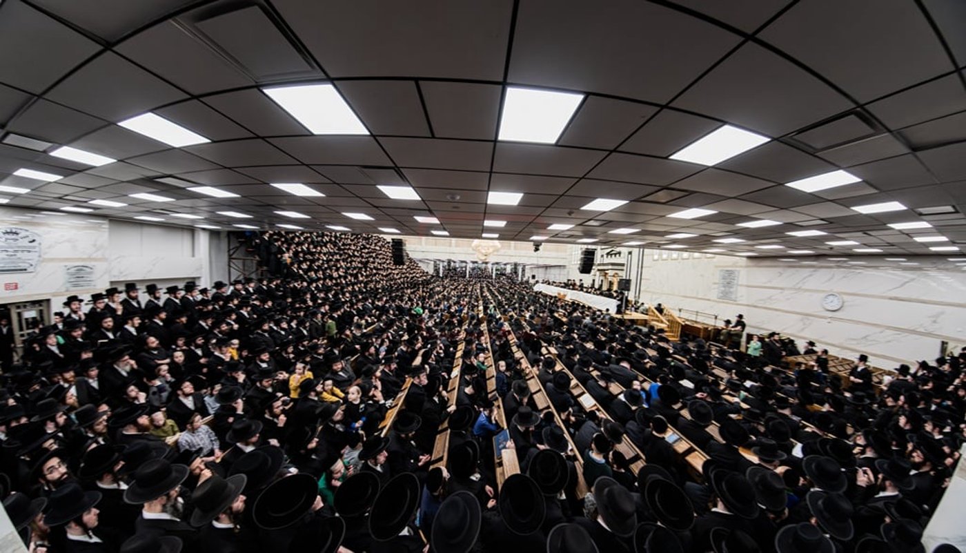 האדמו"ר מסאטמר בשאיבת מים שלנו