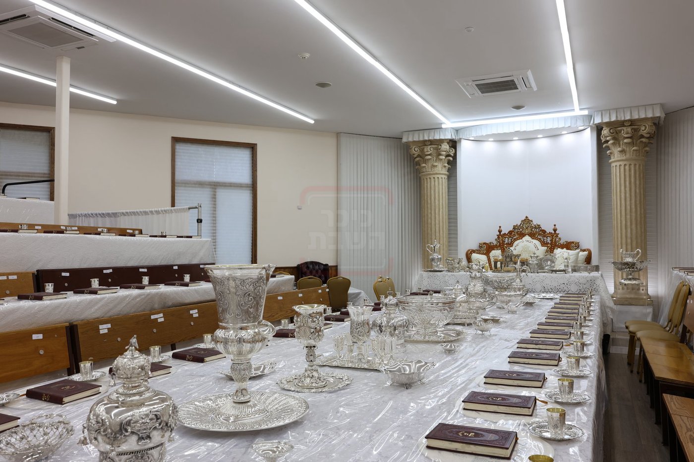 שולחן ליל הסדר של האדמו"ר מסאטמר