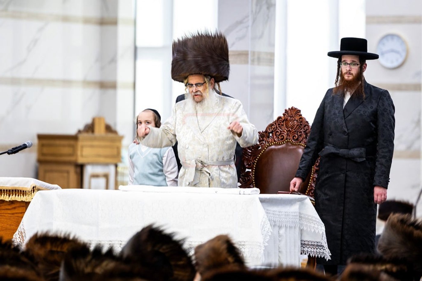 מעמד הפייסות ומסירת מתנות כהונה בסאטמר