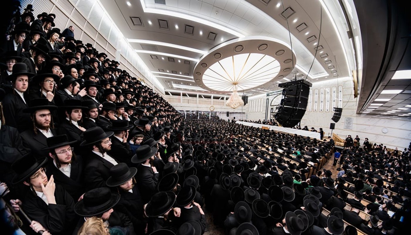 האדמו"ר מסאטמר בשאיבת מים שלנו