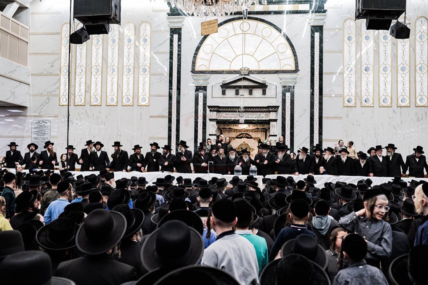 האדמו"ר מסאטמר בשאיבת מים שלנו