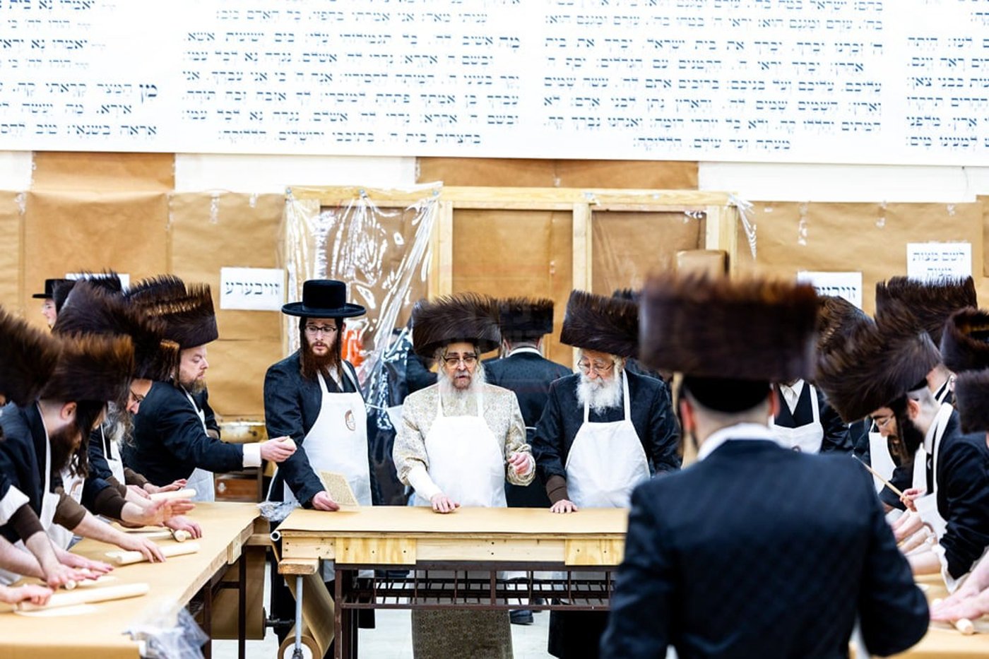 האדמו"ר מסאטמר באפיית מצות מצווה