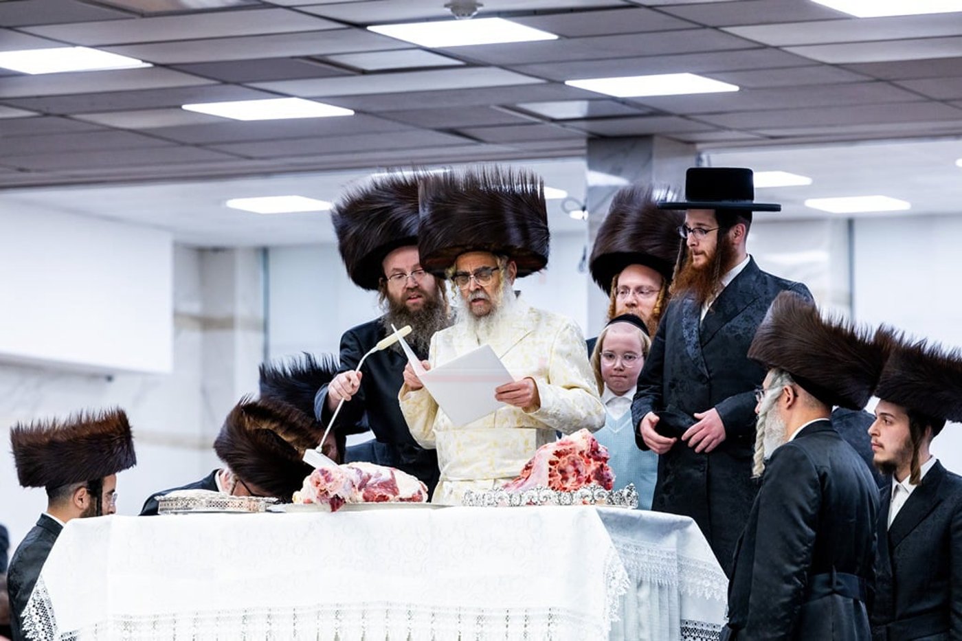 מעמד הפייסות ומסירת מתנות כהונה בסאטמר