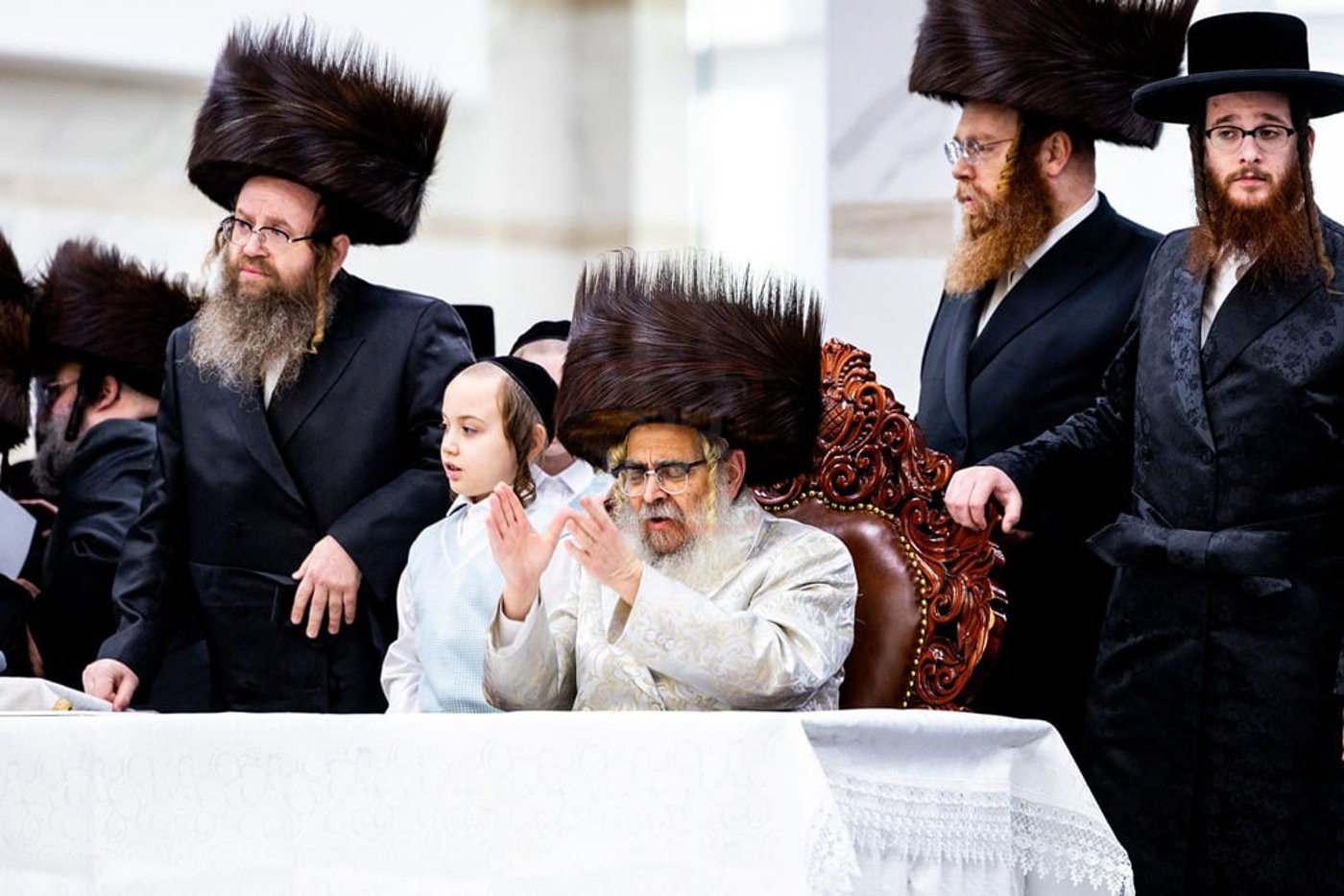 מעמד הפייסות ומסירת מתנות כהונה בסאטמר