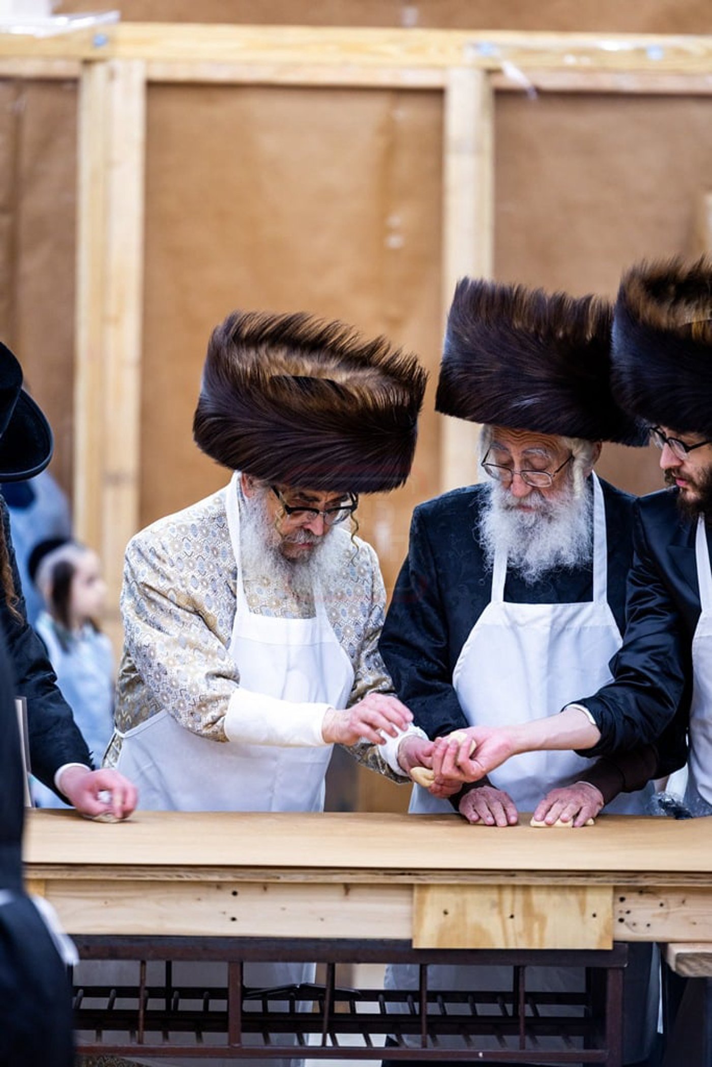 האדמו"ר מסאטמר באפיית מצות מצווה