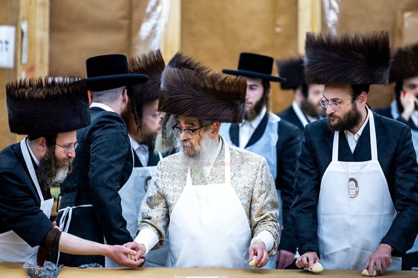 האדמו"ר מסאטמר באפיית מצות מצווה