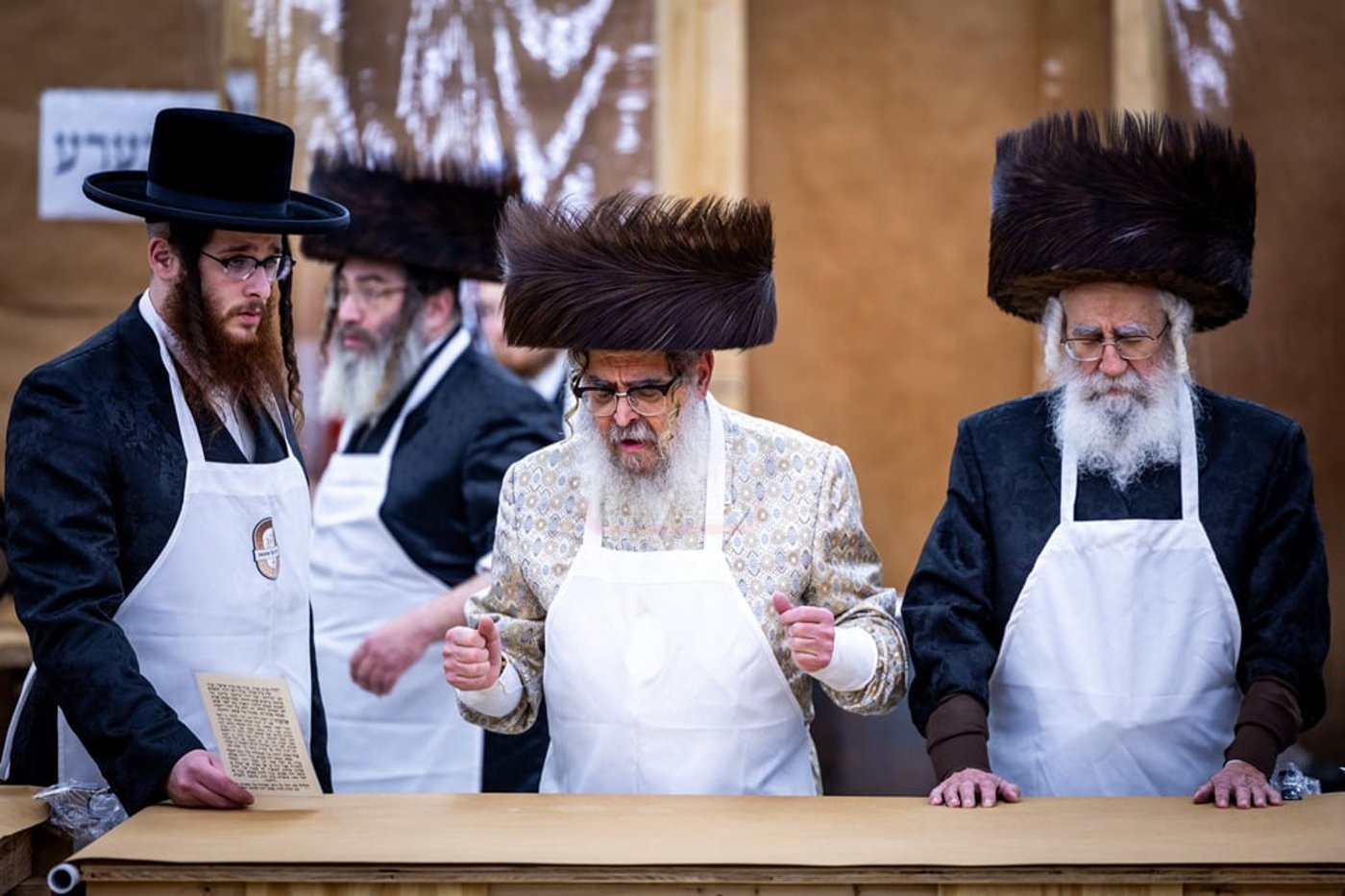 האדמו"ר מסאטמר באפיית מצות מצווה